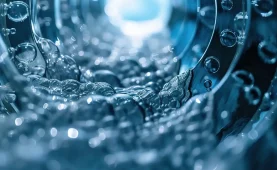 Interior de una tubería